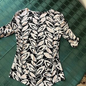 Alfani polyester short sleeve top, size M